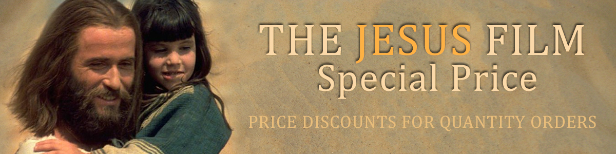 Jesus Film dvds at a Special Discounted Price